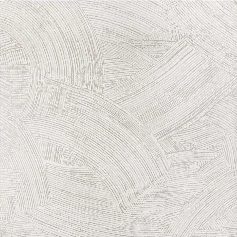 Kravetcouture MODERN SWIRL WP WALLPAPER in SILVER